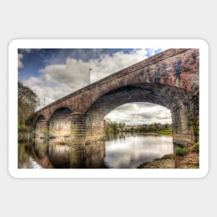 Nith Viaduct Bridge Dumfries Photograph Sticker